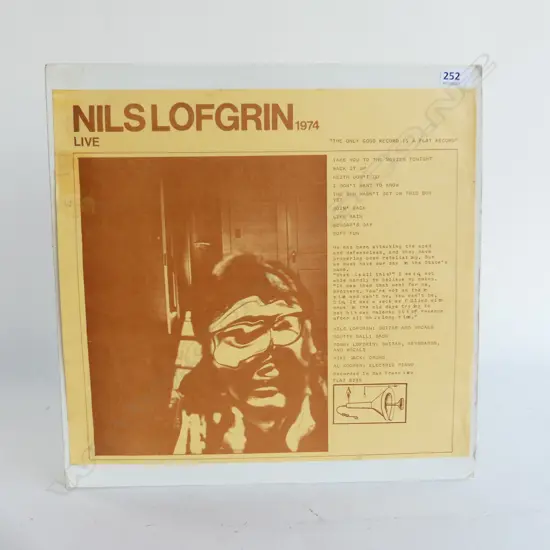 Nils Lofgren, Live